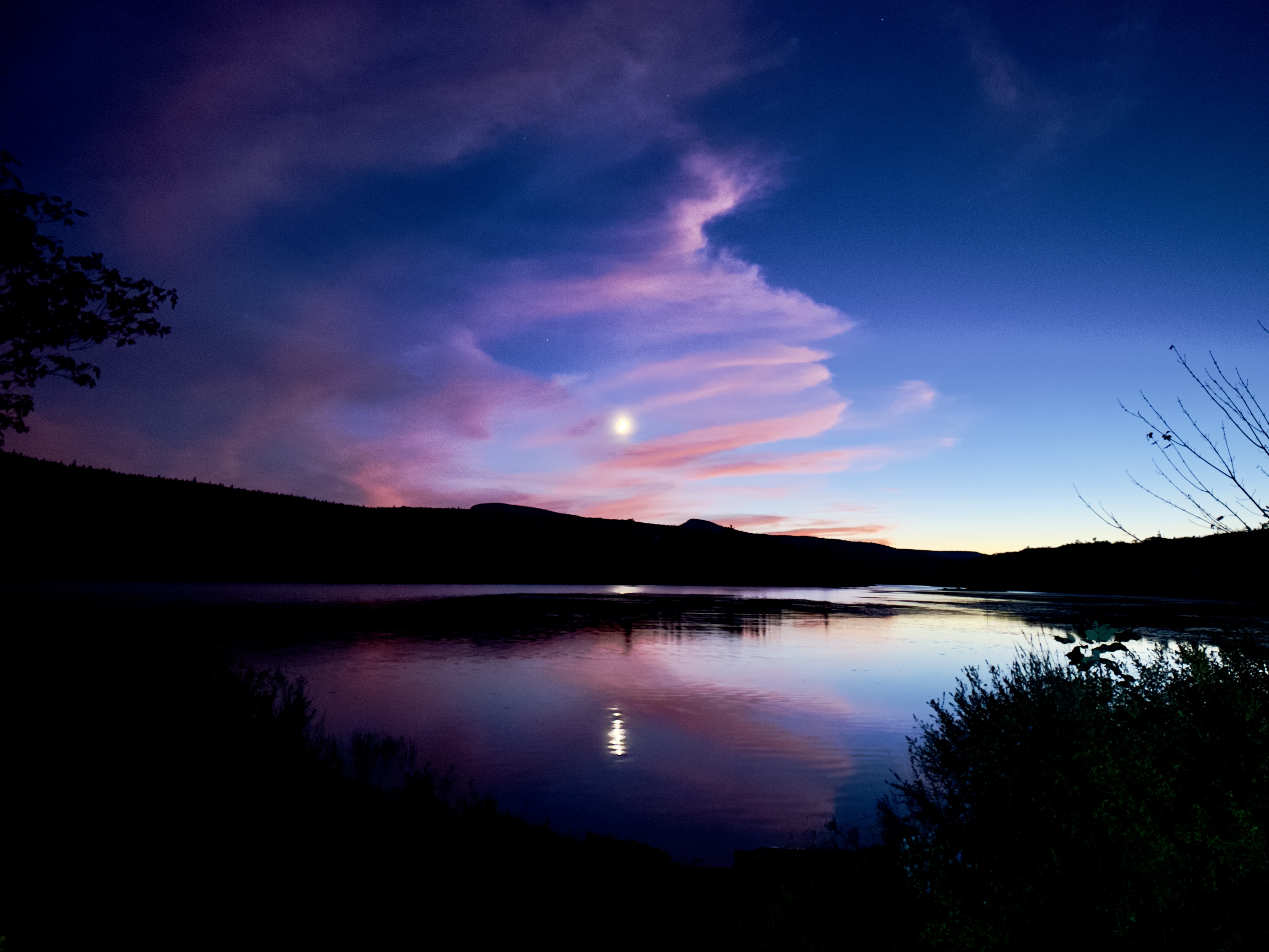 Camp by the lake